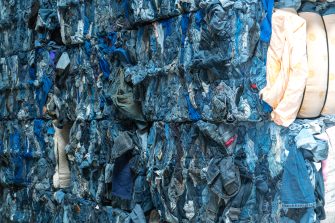 recycled textile stock