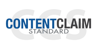 textile exchange content claim standard logo